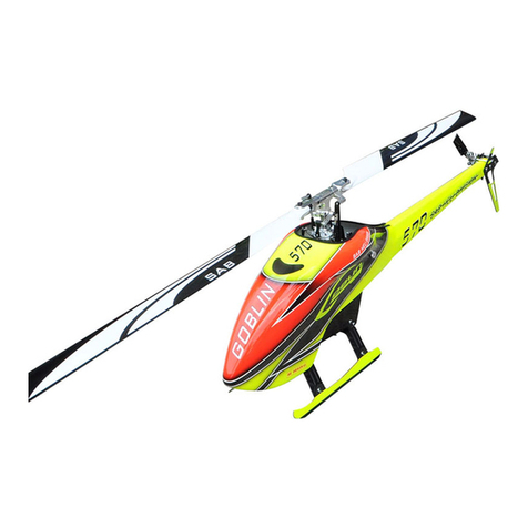 SAB Heli Division Goblin 570 user manual