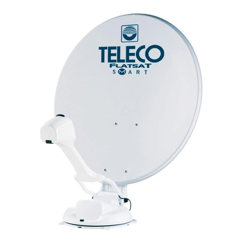 Teleco Flat Sat Classic Smart 85 Installation guide and user's manual Teleco Flat Sat Classic Smart 85 Installation guide and user's manual