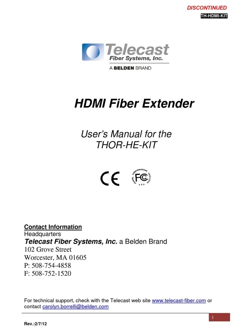 Telecast THOR-HE-KIT user manual