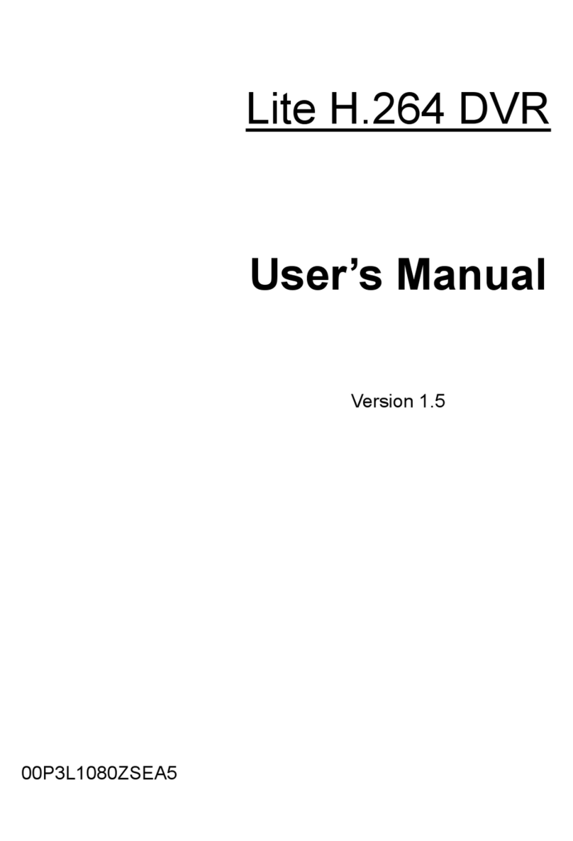 DynaColor Lite H.264 DVR User manual