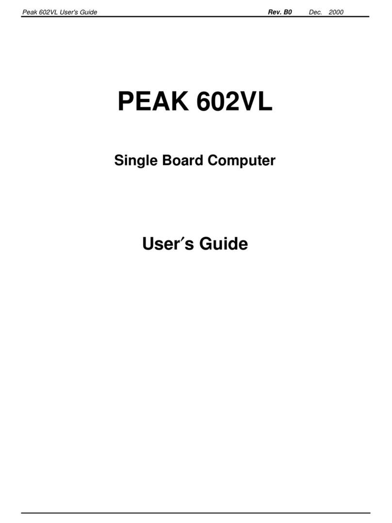 Vox Technologies Peak 602VL user guide