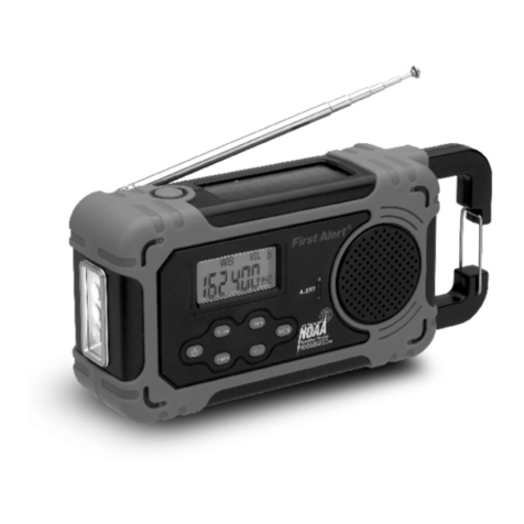 First Alert FA1160 user manual