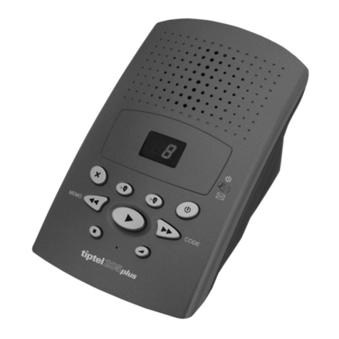 TIPTEL 205 Plus operating instructions