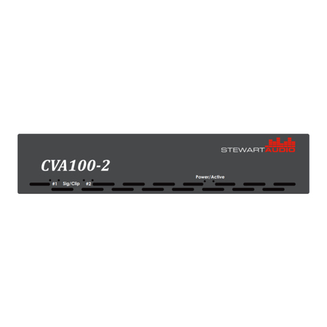Stewart Audio CVA 100-2 User manual