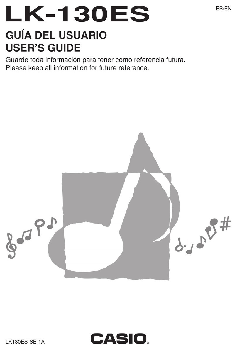 Casio LK-130ES User manual