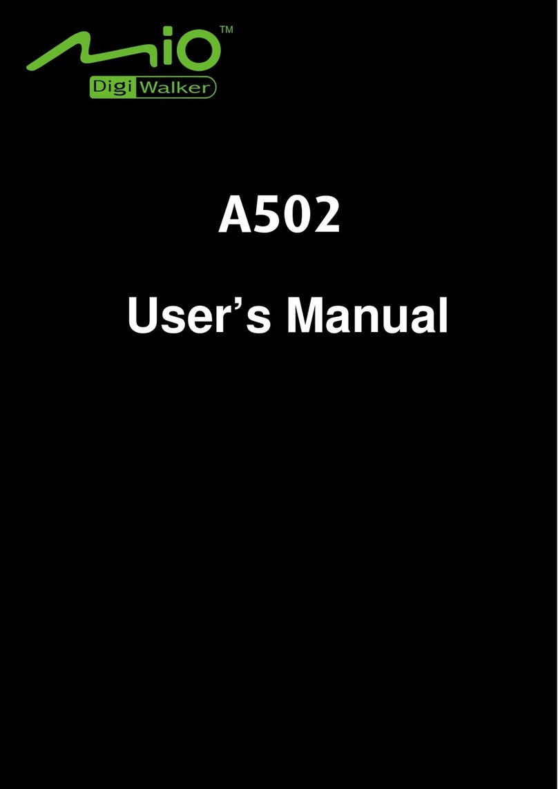 Mio DigiWalker A502 User manual