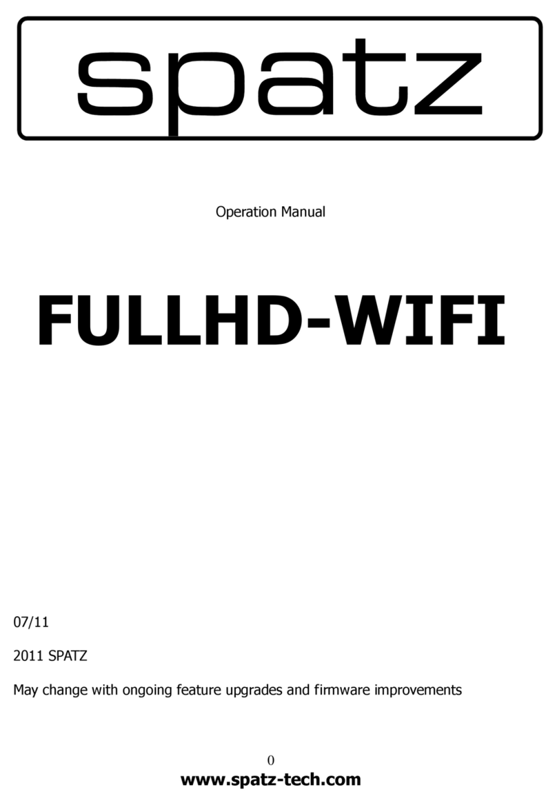Spatz FULLHD-WIFI Operation manual
