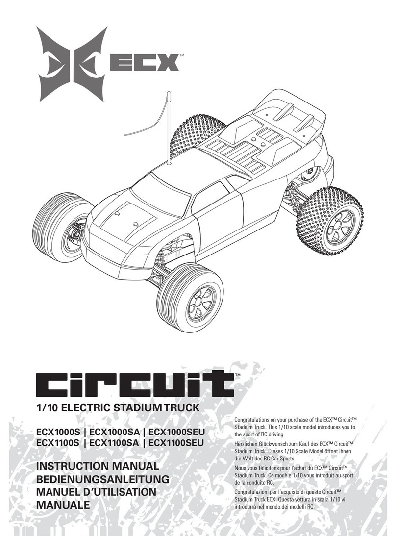 Horizon Hobby circuit ECX1000S User manual
