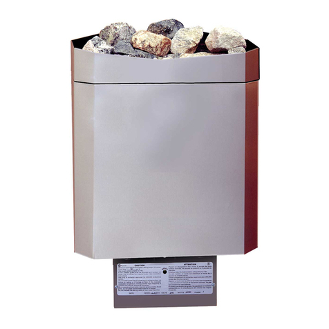 Sauna Craft CW Series installation manual