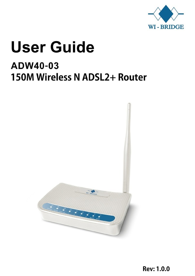 WI-BRIDGE ADW40-03 user guide