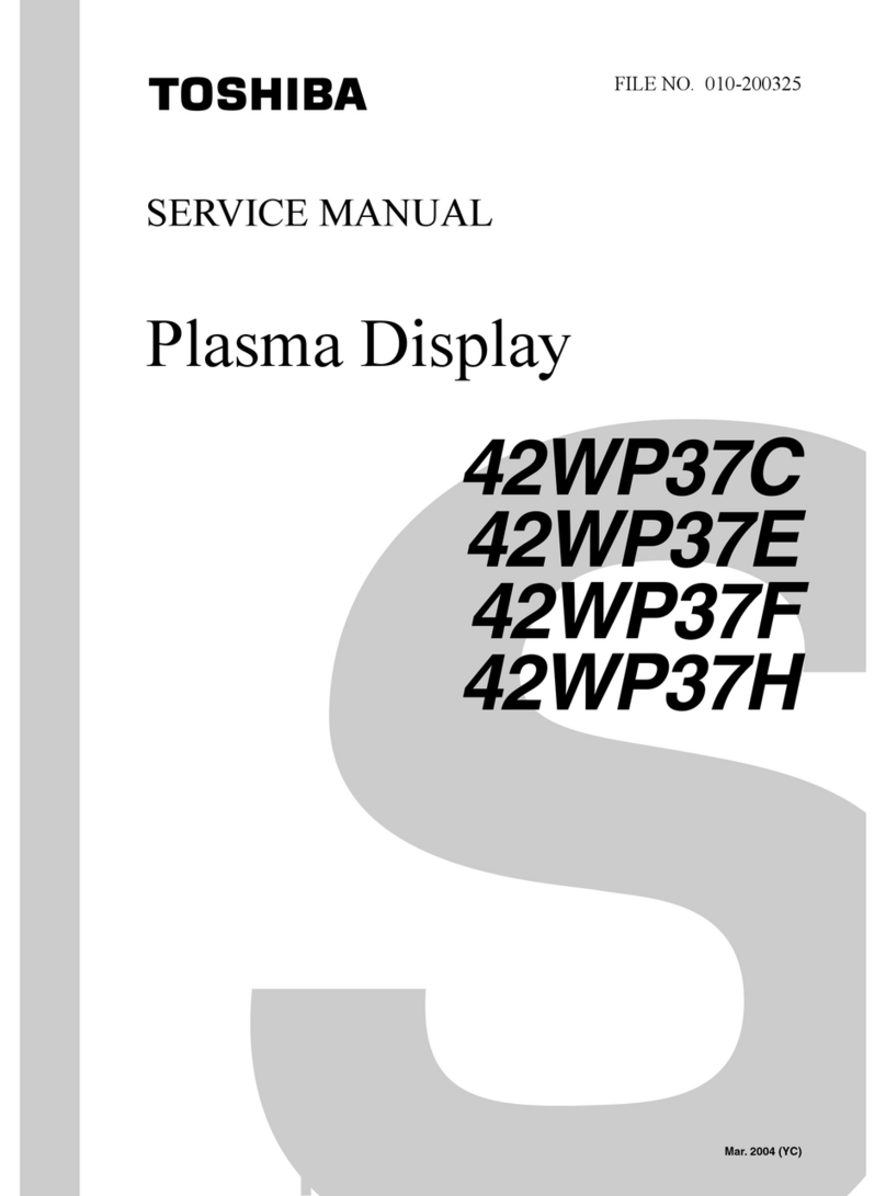 Toshiba 42WP37C User manual Toshiba 42WP37C User manual