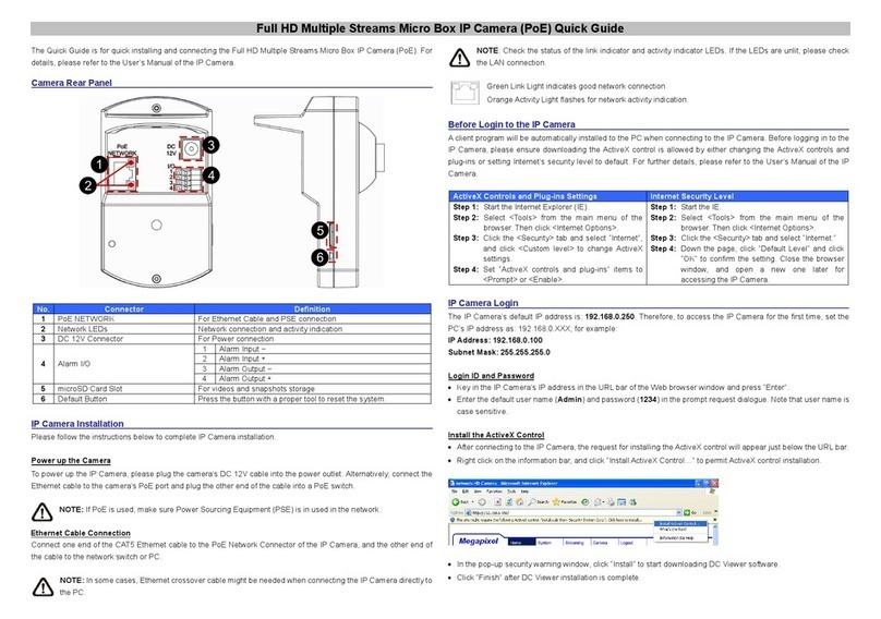 DynaColor W Series User manual