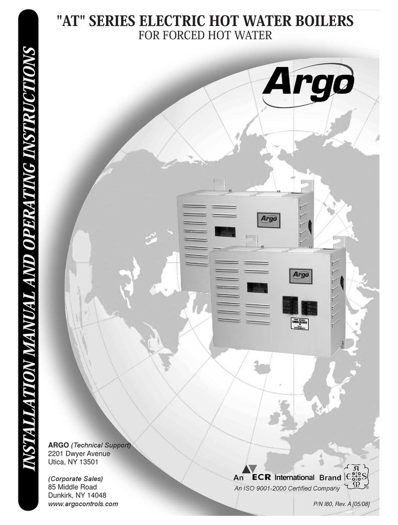 Argo AT Series Installation manual and operating instructions