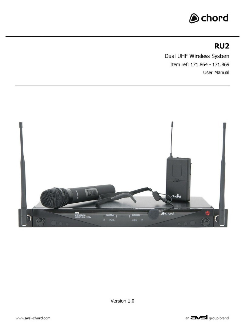 Chord ChordRU2 user manual