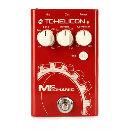 TC-Helicon VoiceTone Mic Mechanic user manual