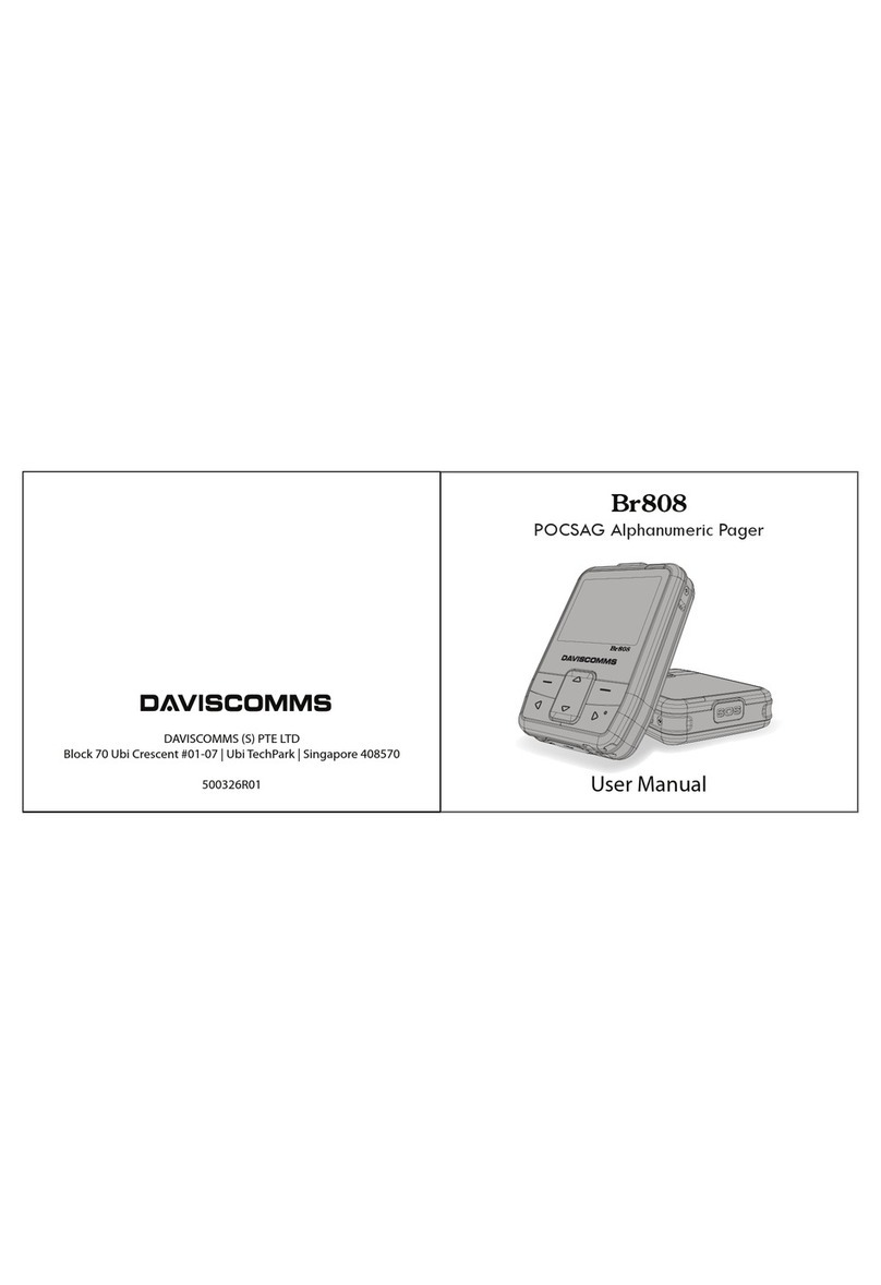 Daviscomms Br808 user manual