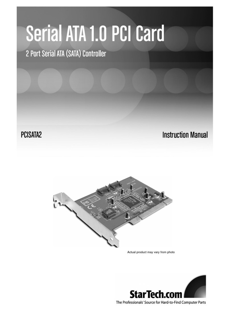 StarTech.com PCISATA2 User manual