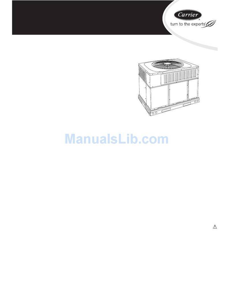 Carrier Performance 50VL-A User manual