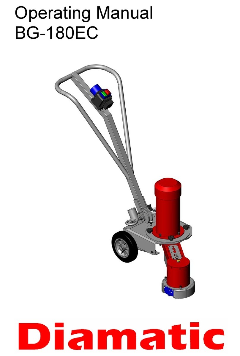 Diamatic BG-180EC User manual