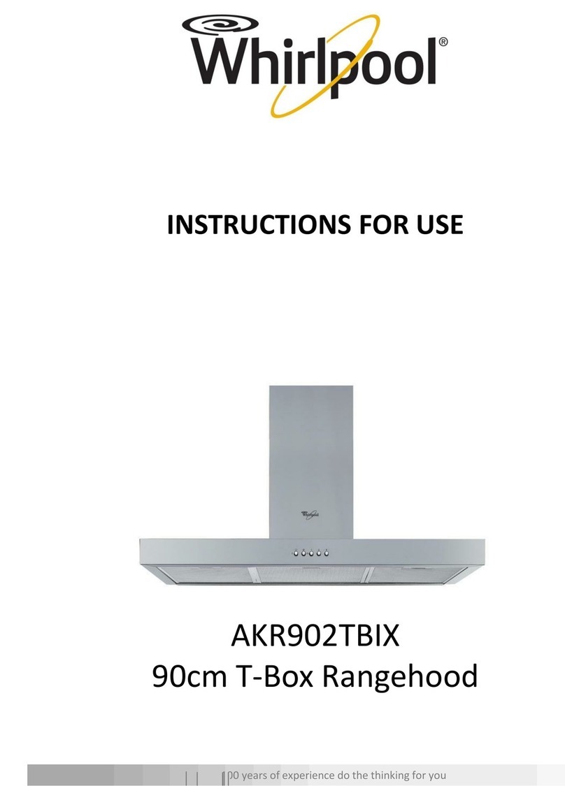 Whirlpool AKR902TBIX Instructions for use