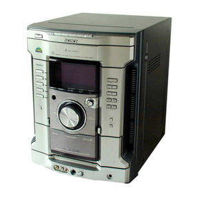 Sony HCD-GN700 User manual