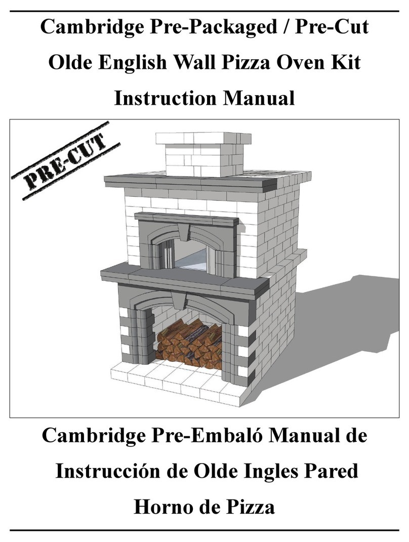 CAMBRIDGE Pre-Packaged instruction manual