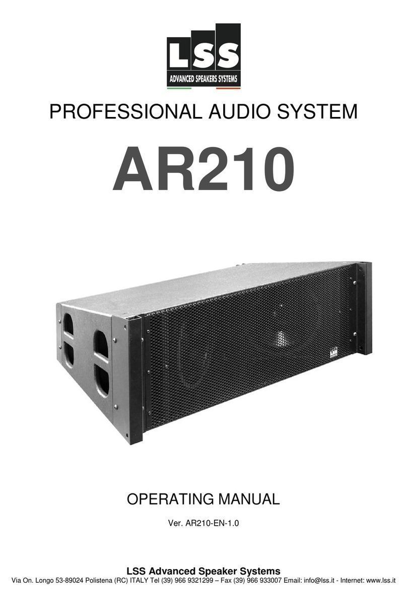 LSS AR210 User manual