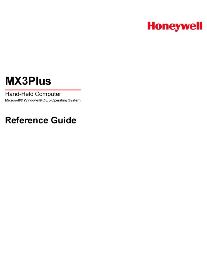 Honeywell MX3PLUS User manual