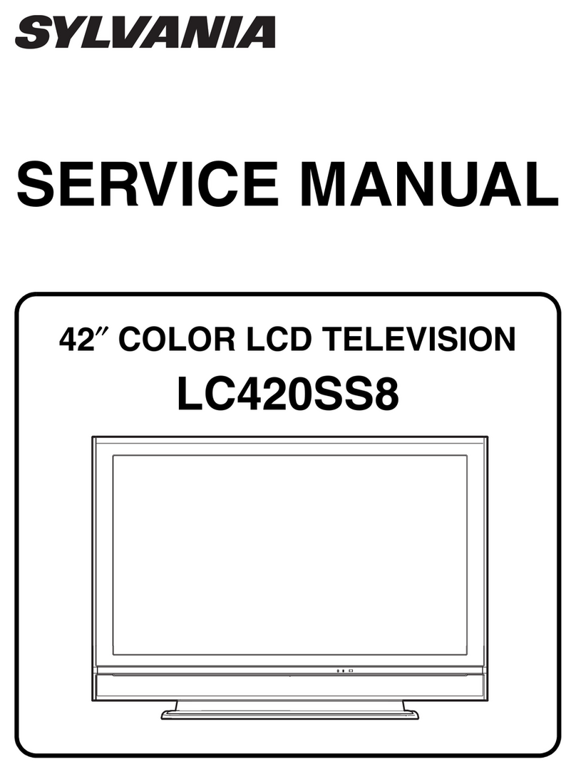 Sylvania LC420SS8 User manual