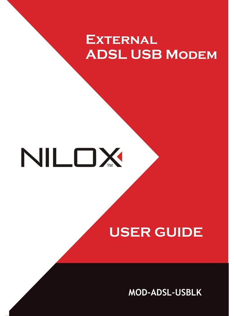 Nilox MOD-ADSL-USBLK user guide