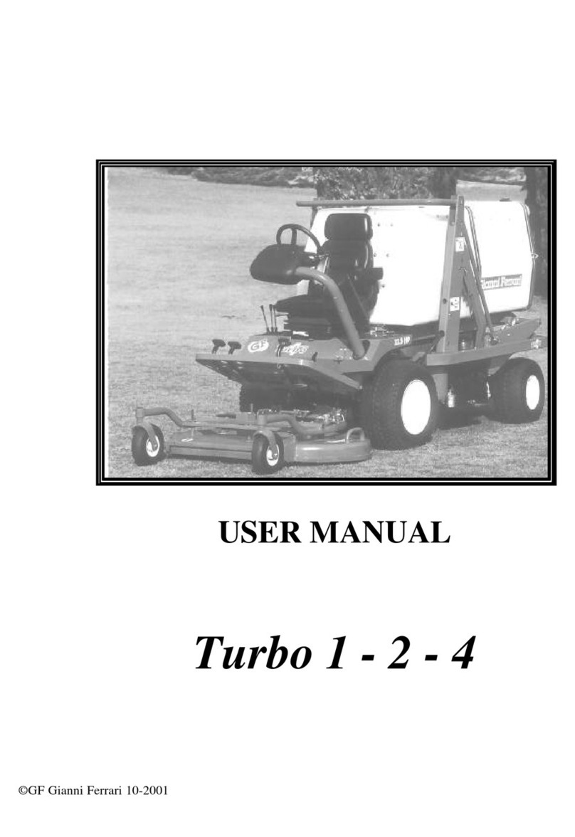 Gianni Ferrari Turbo 1 user manual