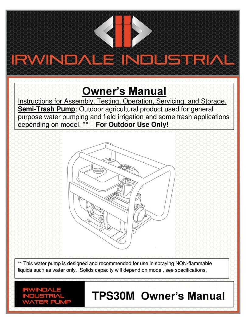 Irwindale TPS30M owner's manual