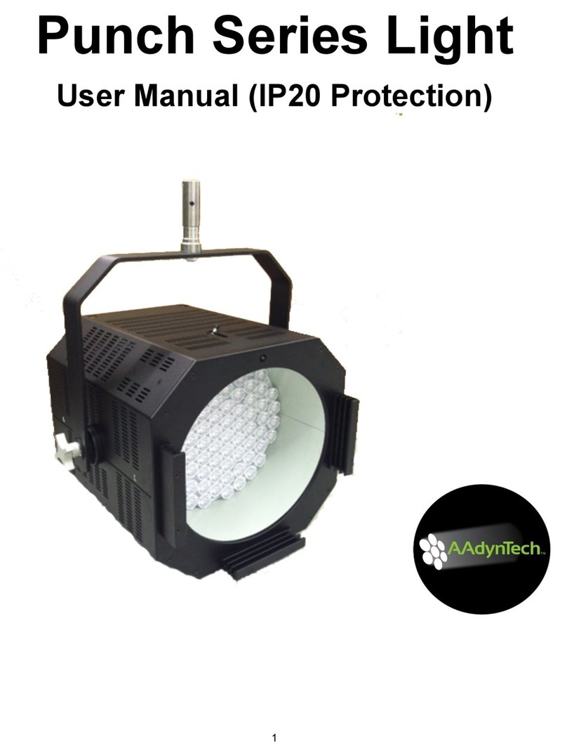 AAdynTech Punch Series Light user manual