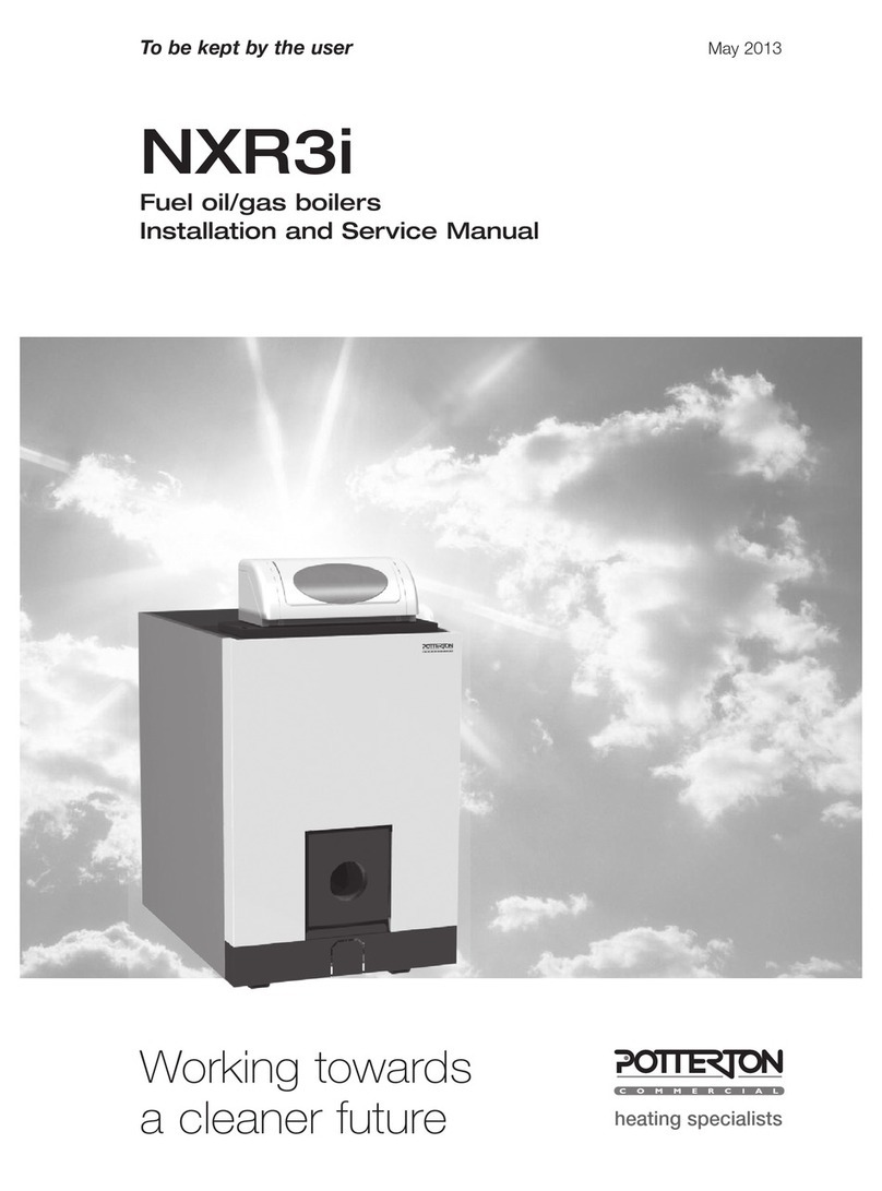 Potterton NXR3i Installation and service manual