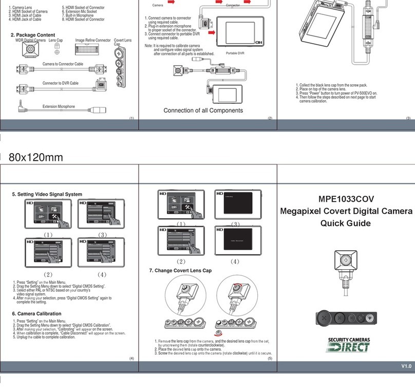 Direct MPE1033COV User manual