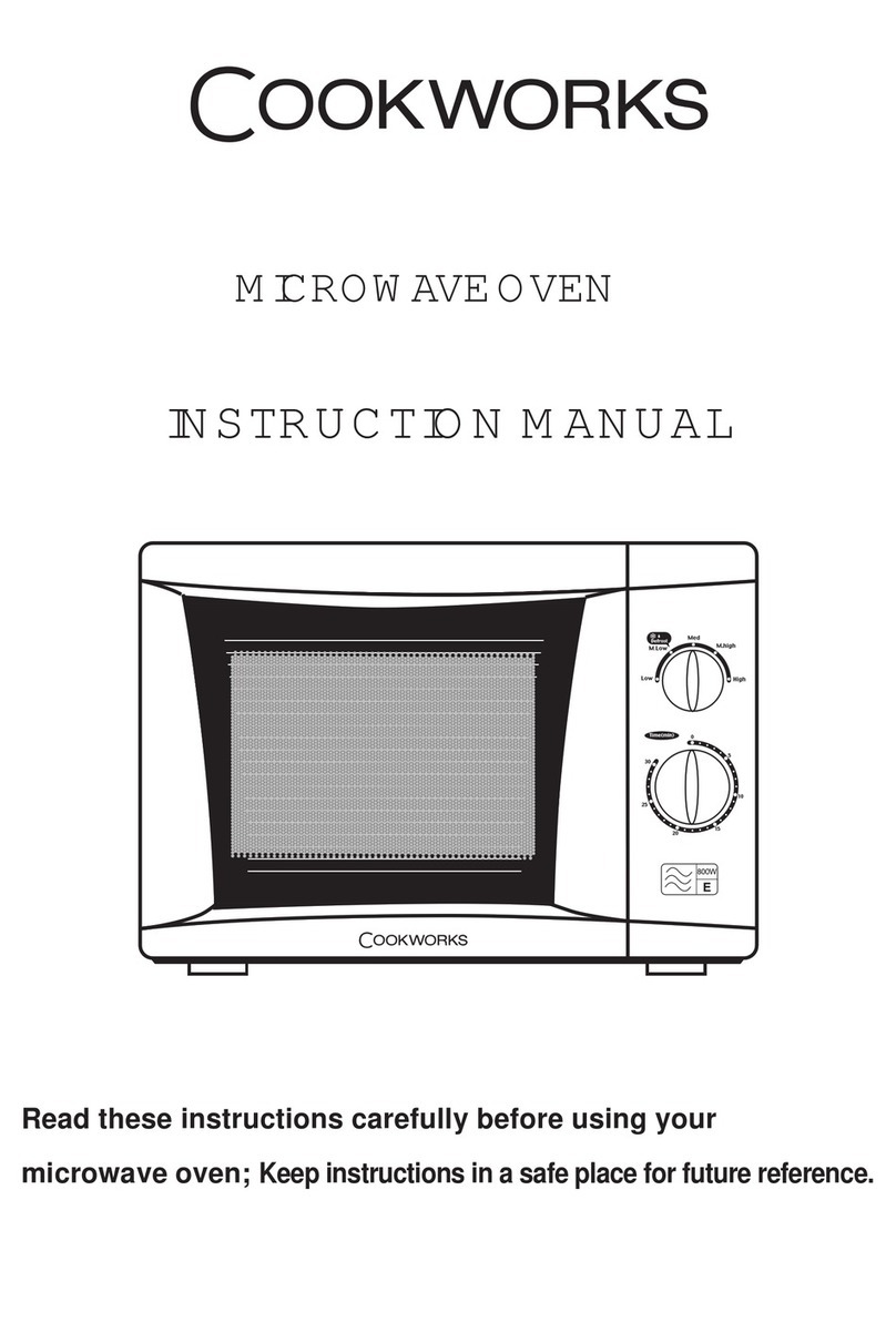 Cookworks M8017P-F User manual Cookworks M8017P-F User manual
