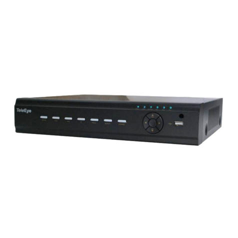 TeleEye JN204X DVR User manual