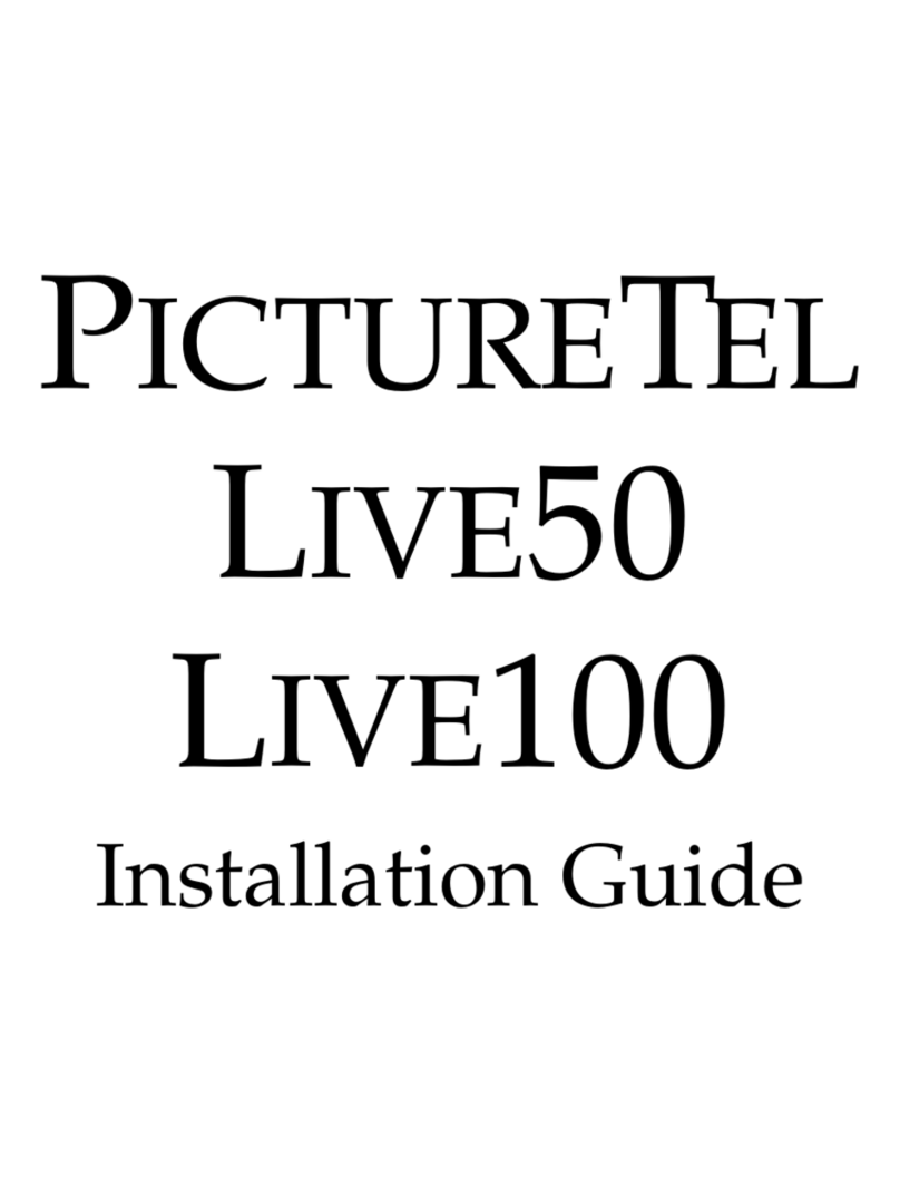 PictureTel LIVE50 installation guide