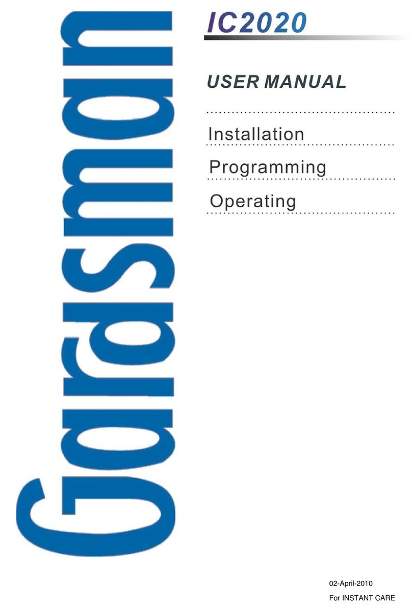 Gardsman IC2020 user manual