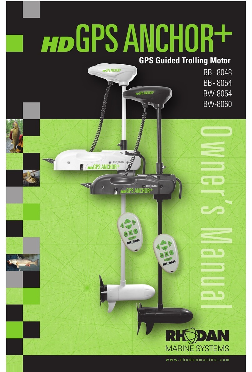 Rhodan HDGPS ANCHOR+BB - 8048 owner's manual
