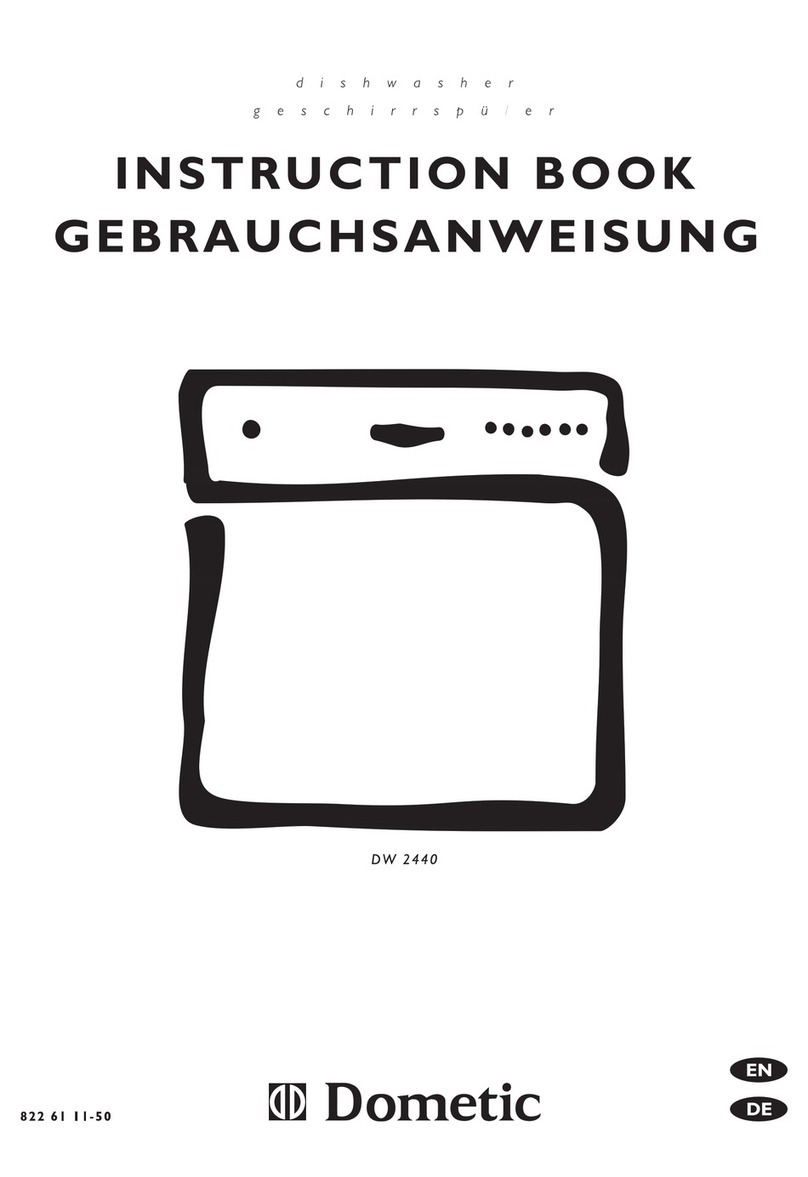 Dometic DW 2440 Instruction book