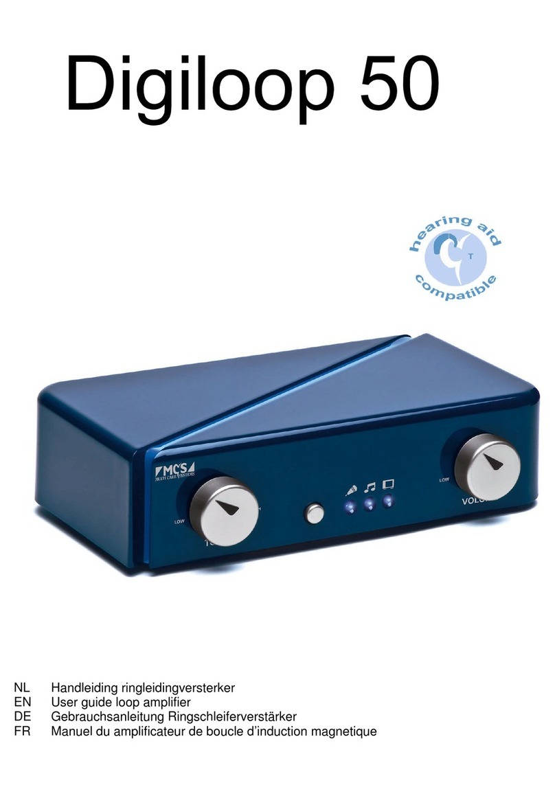 MCS Digiloop 50 User manual