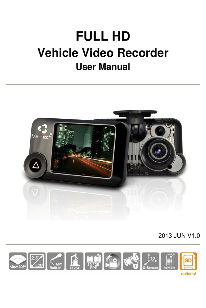 Vantech FULL HD Vehicle Video Recorder user manual