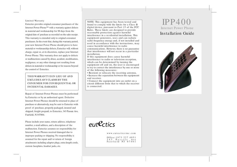 eutectics IPP400 installation guide