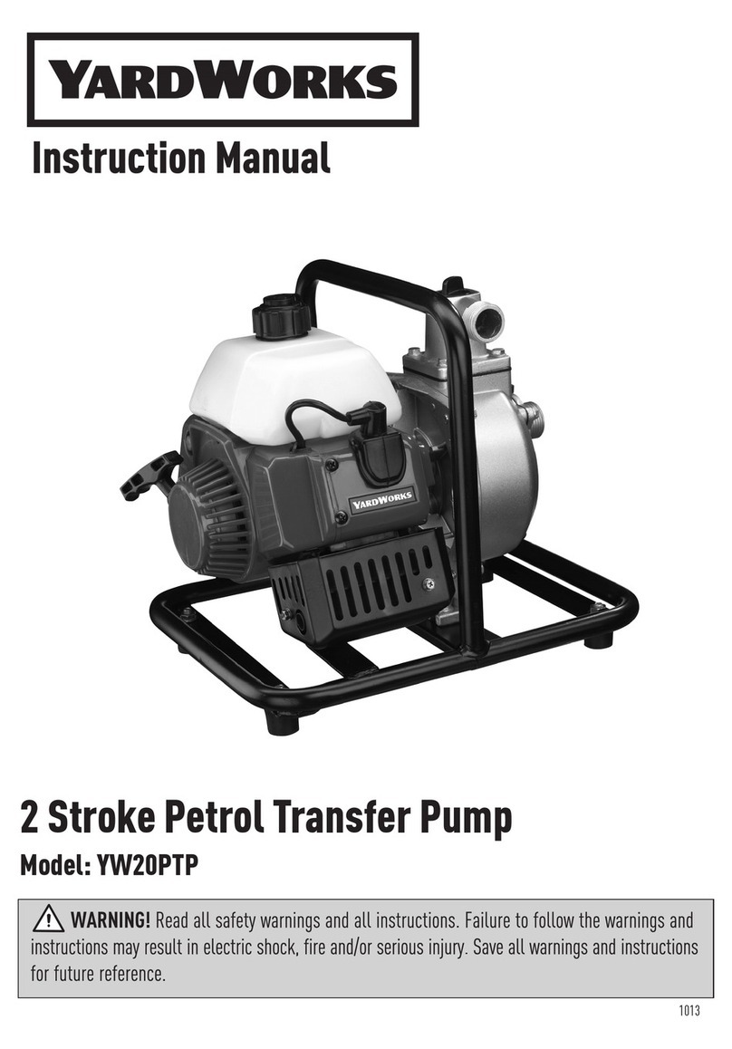 Yard Works YW20PTP instruction manual