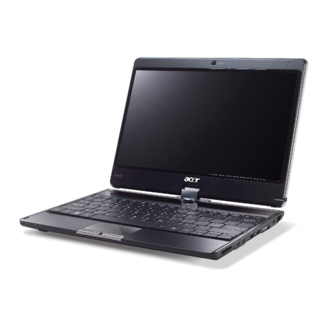 Acer Aspire 1825PT Series quick guide