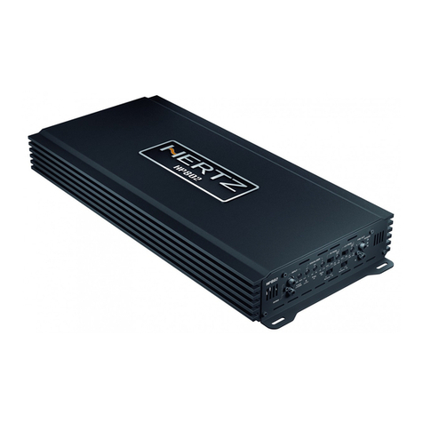 Hertz HP 3001 User manual Hertz HP 3001 User manual