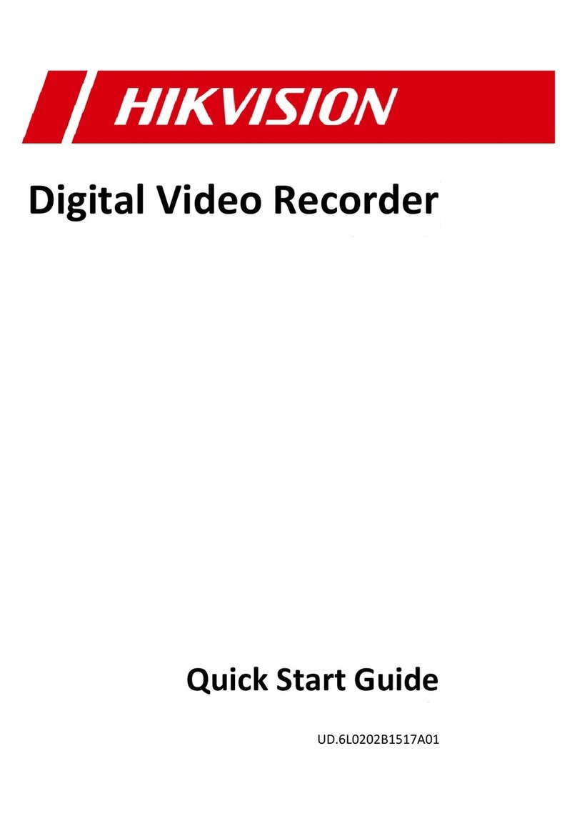 HIK VISION Digital Video Recorder User manual