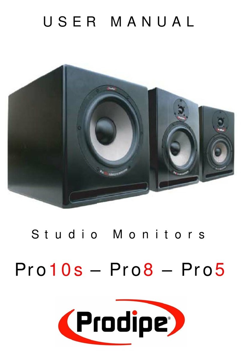 Prodipe Pro10s User manual