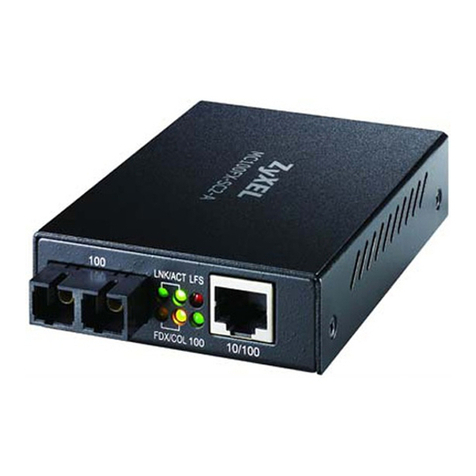 ZyXEL Communications MC-100FX-SC2 User manual ZyXEL Communications MC-100FX-SC2 User manual